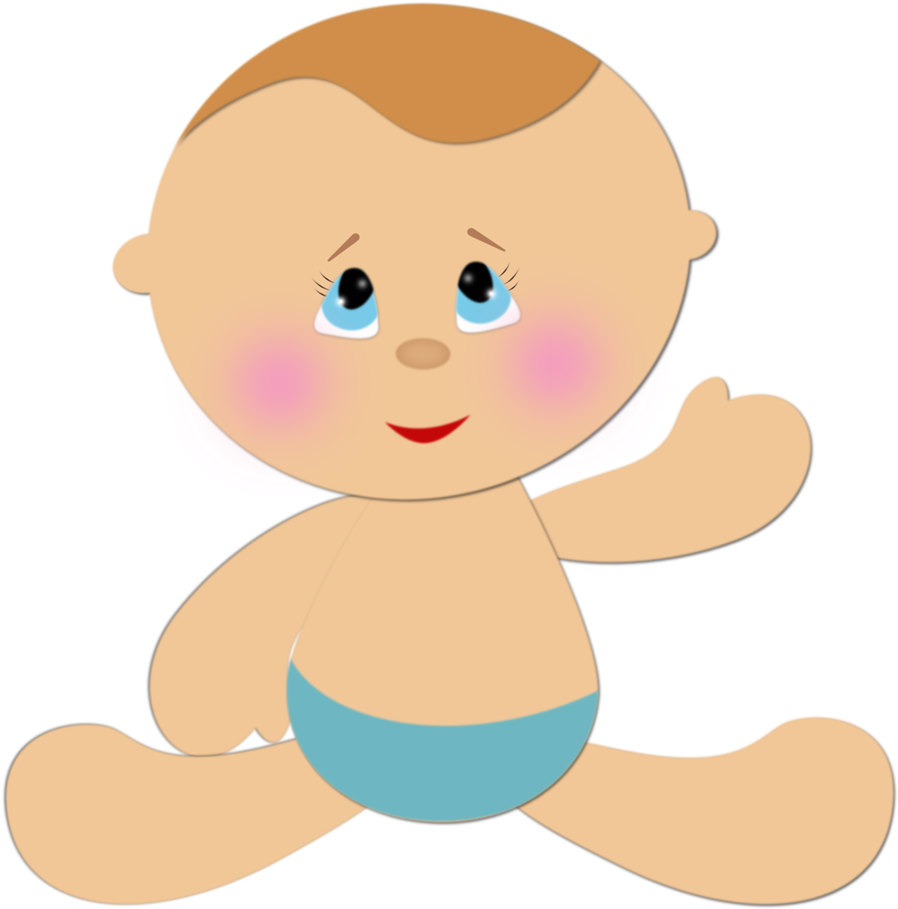 Baby Clip Art, Doll Patterns, Baby Dolls, Baby Baby, - Cartoon - Png Download (1005x1024), Png Download