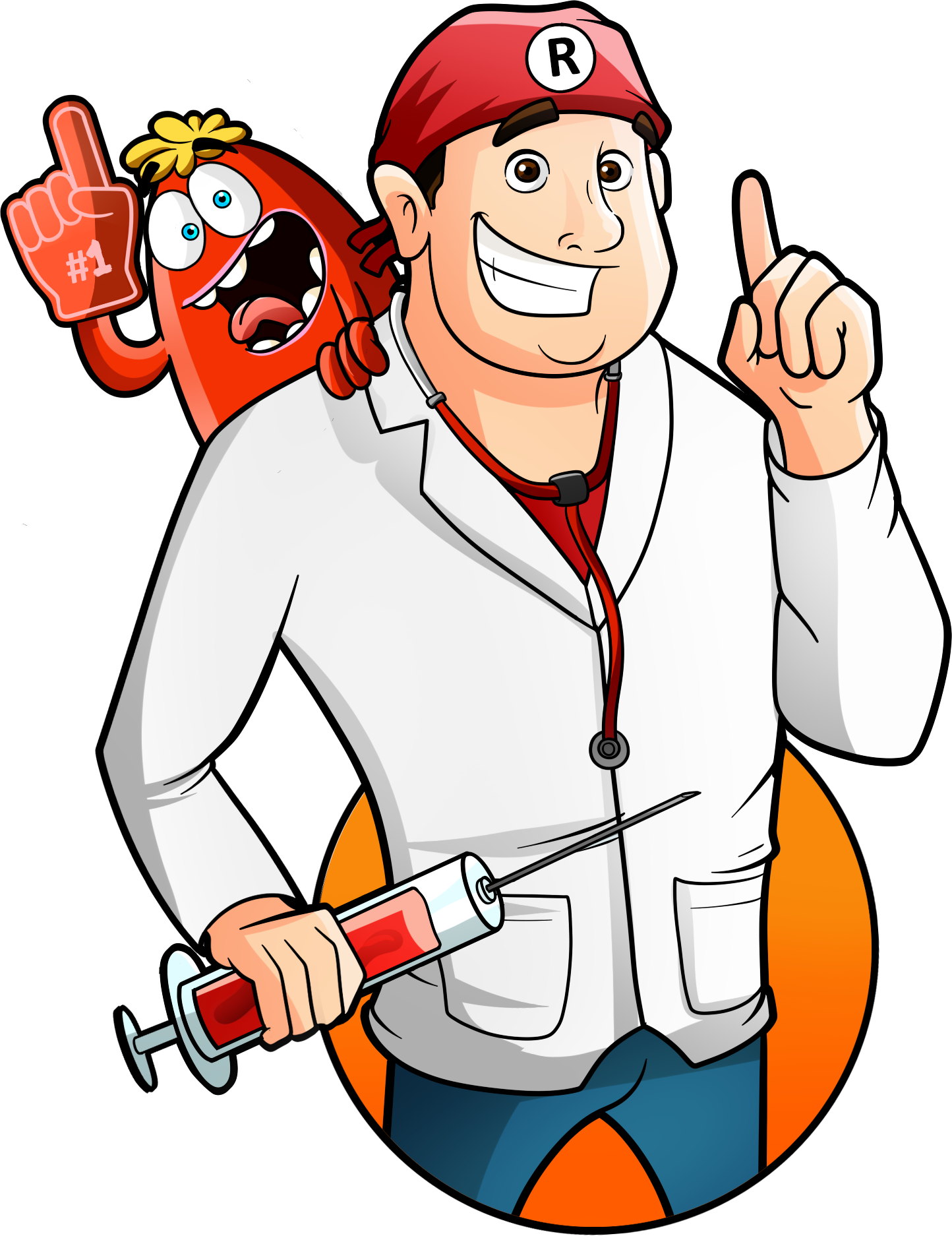Mi Nombre Es Artemio Abrego, Muchos Me Conocen Como - Cartoon Clipart (1444x1883), Png Download