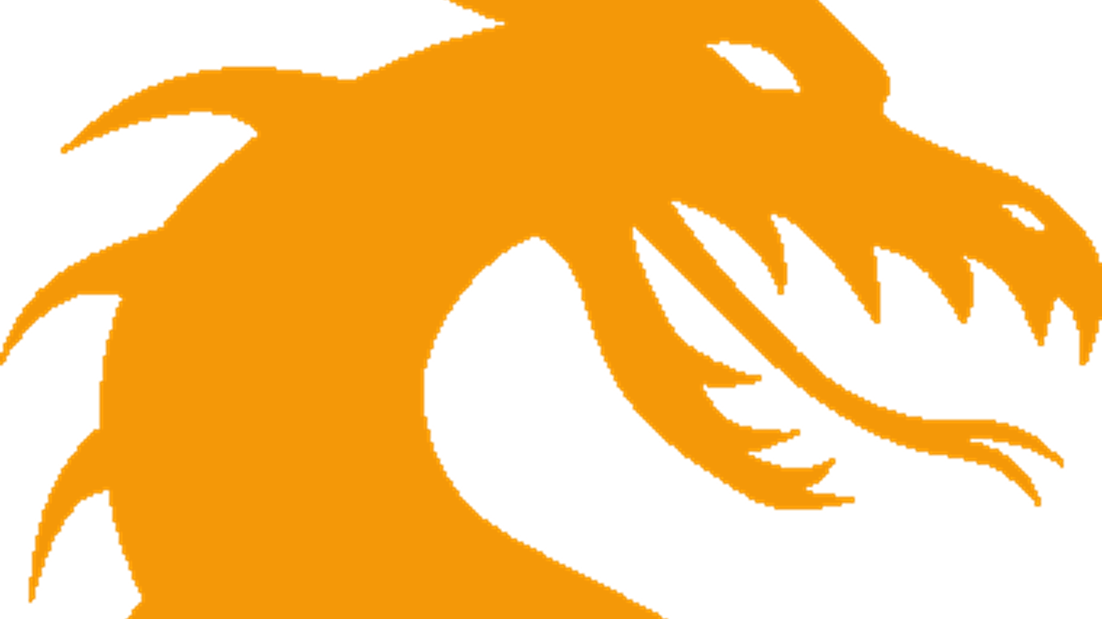 1552 X 873 1 0 - Dragon Head Silhouette Clipart (1552x873), Png Download