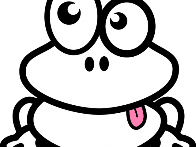 Toad Clipart Vector - Frog Cartoon Drawing - Png Download (640x480), Png Download