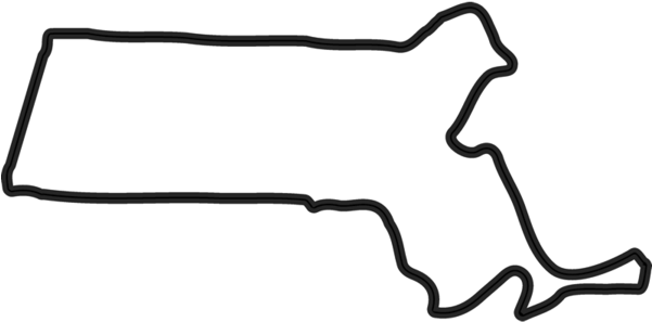 Massachusetts Outline Rubber Stamp Massachusetts Outline Clipart Full Size Clipart 4230218 Pinclipart