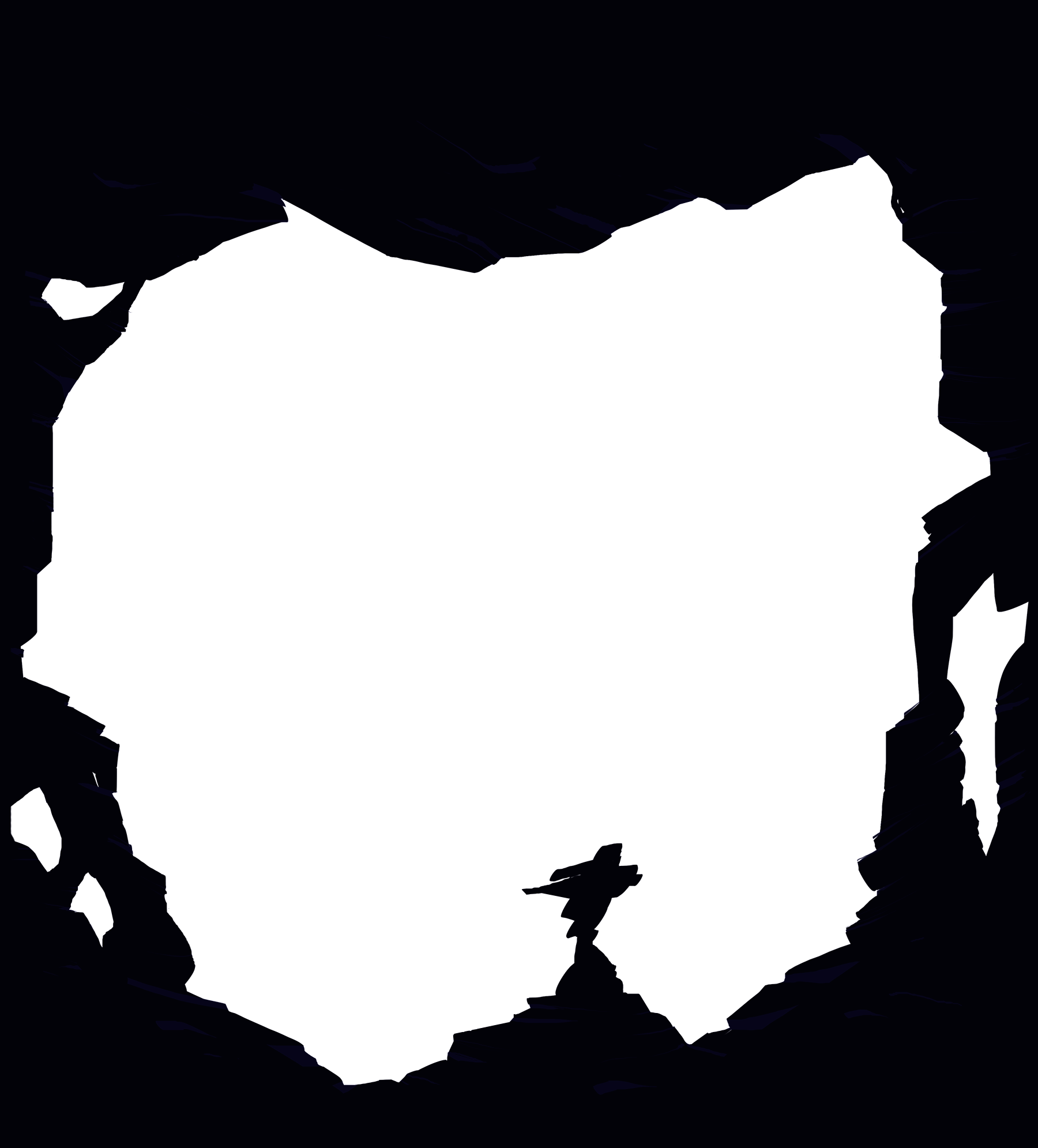 Or So We Imagine - Silhouette Clipart (1800x1990), Png Download