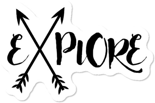 Time To Explore - Calligraphy Clipart (650x650), Png Download