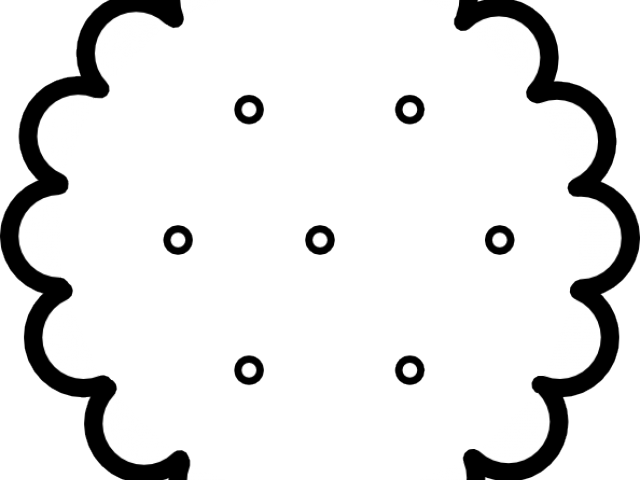 Cracker Clipart Package - Crackers Clip Art Black And White - Png Download (640x480), Png Download