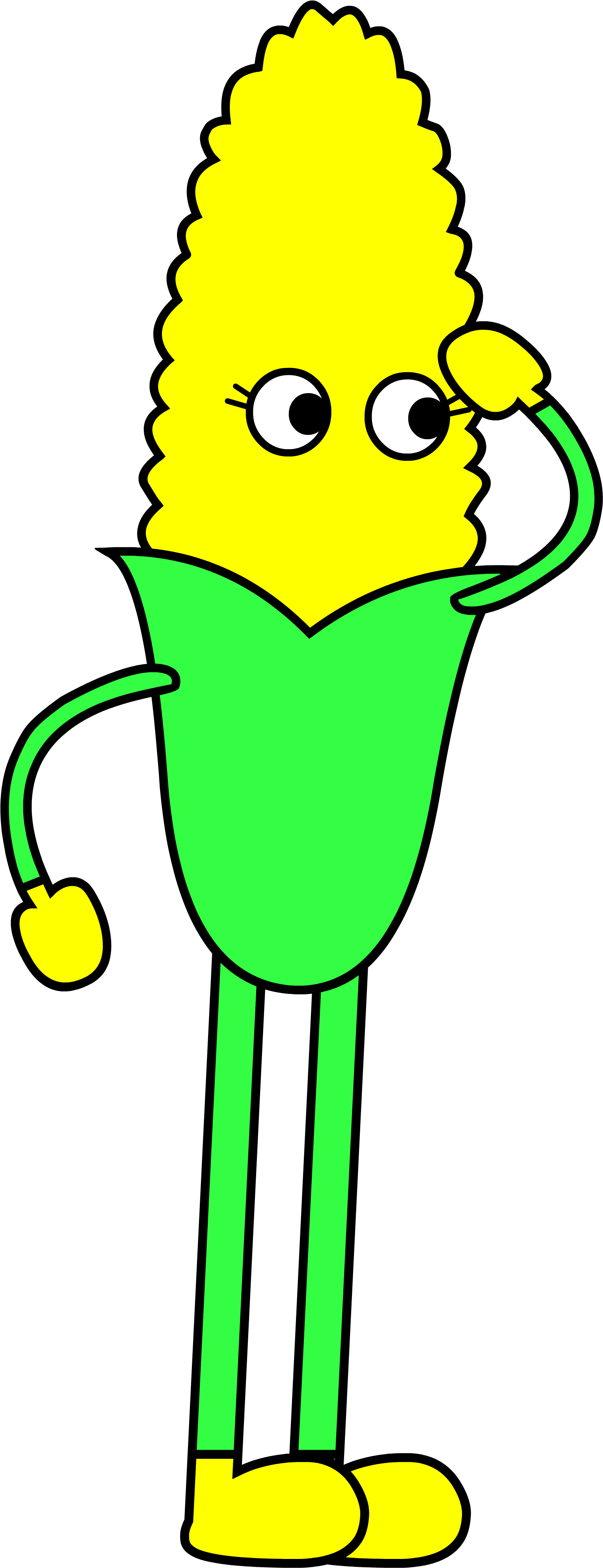Corn Clipart (1774x4000), Png Download