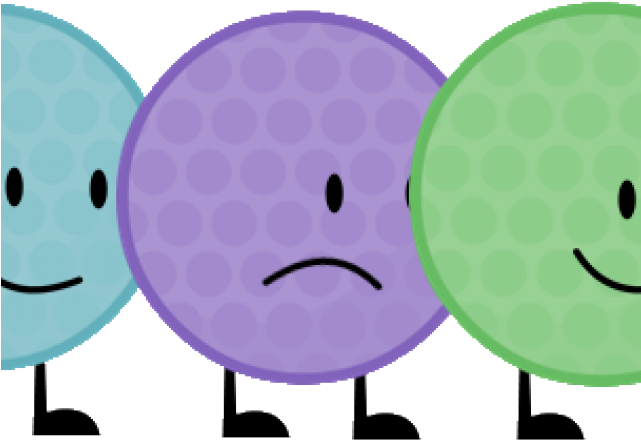 Ball Clipart Mini Golf - Cartoon - Png Download (640x480), Png Download