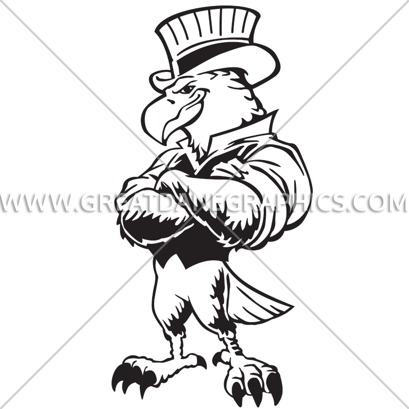 Proud Clipart Black And White - Sketch How To Draw Uncle Sam - Png Download (825x825), Png Download