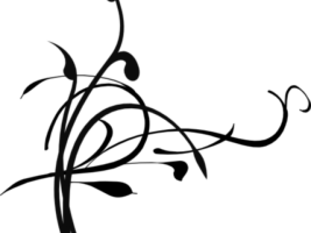 Mockingbird Clipart - Curved Leaves On A Branch Clipart - Png Download (640x480), Png Download