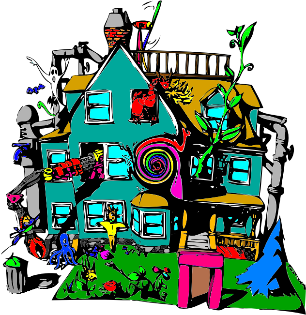 Pika House Clipart (652x663), Png Download