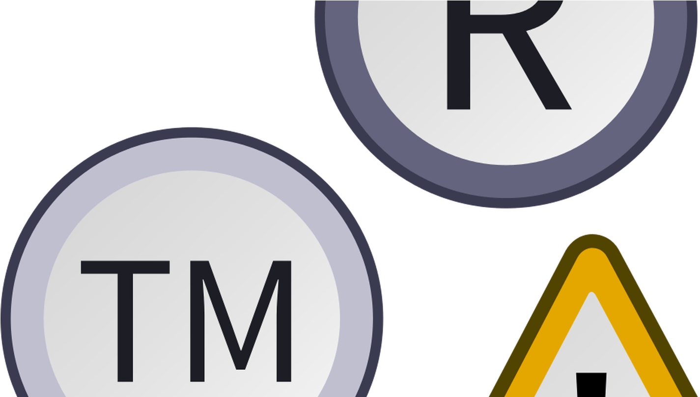 Document Template - Trademark Clipart (1569x807), Png Download