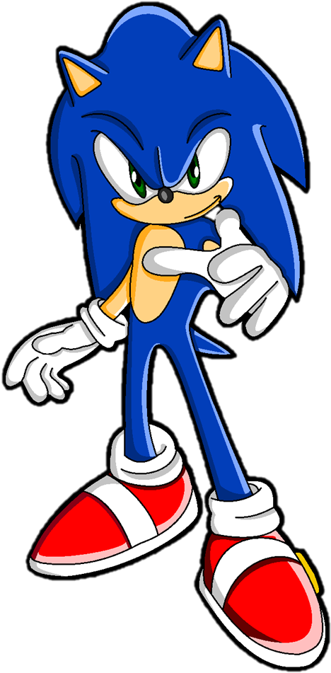 Sonic The Hedgehog - De Sonic The Hedgehog 2006 Clipart (468x951), Png Download