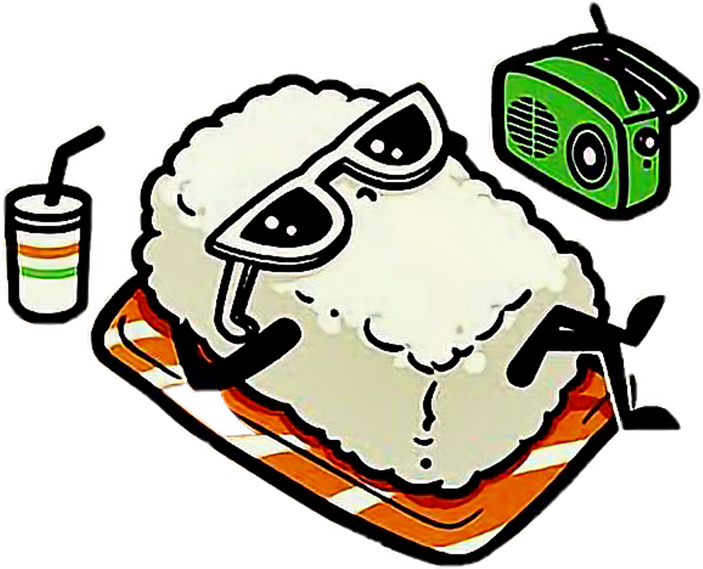 #stickers #sticker #sushi #yummy #japanese #food #yum Clipart (1024x829), Png Download