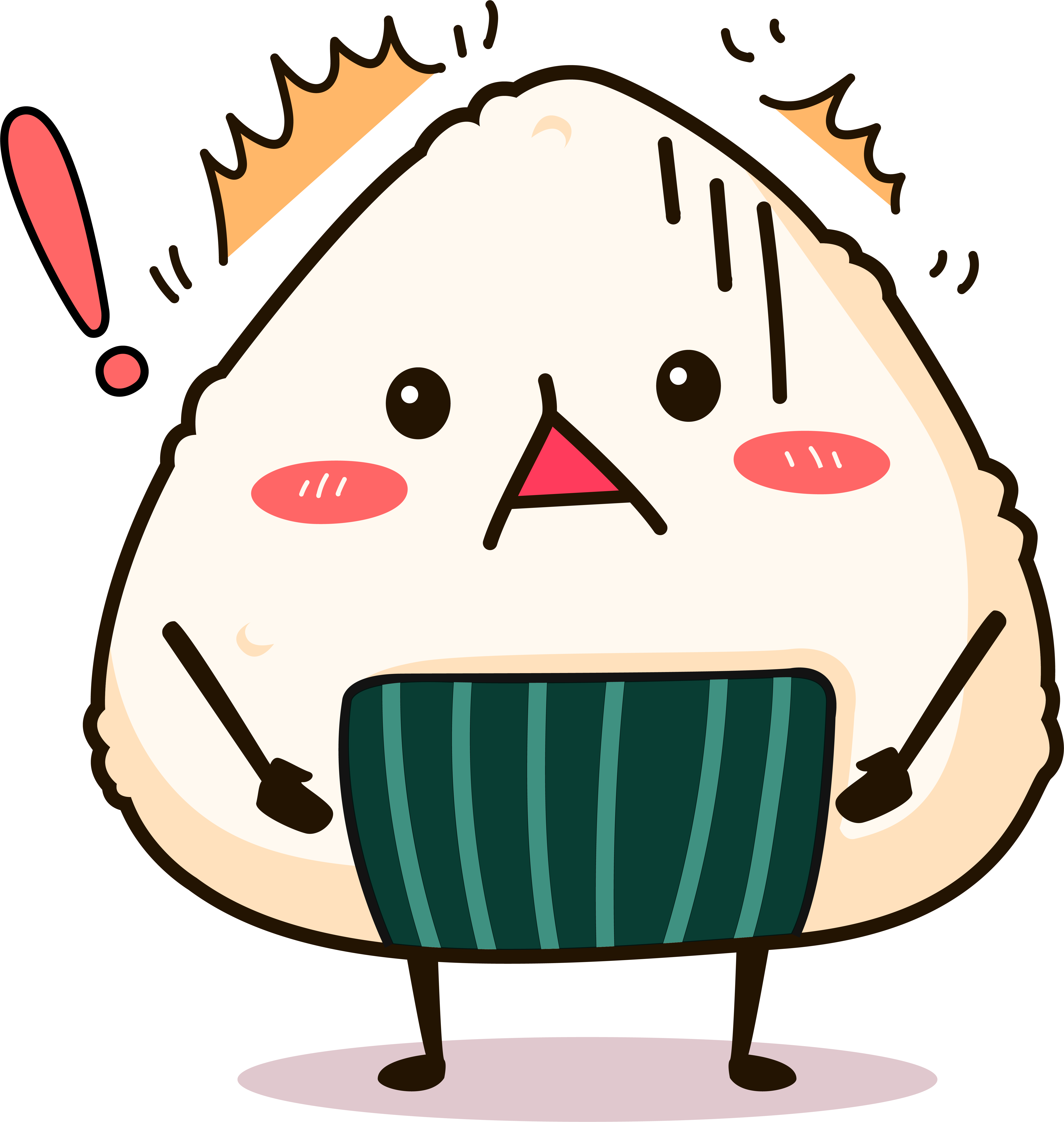 Watermelon Cartoon Clip Art - Png Download (8334x8334), Png Download