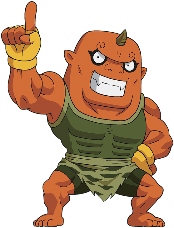 Sgt Burly - Yo Kai Watch Sgt Burly Clipart (800x779), Png Download