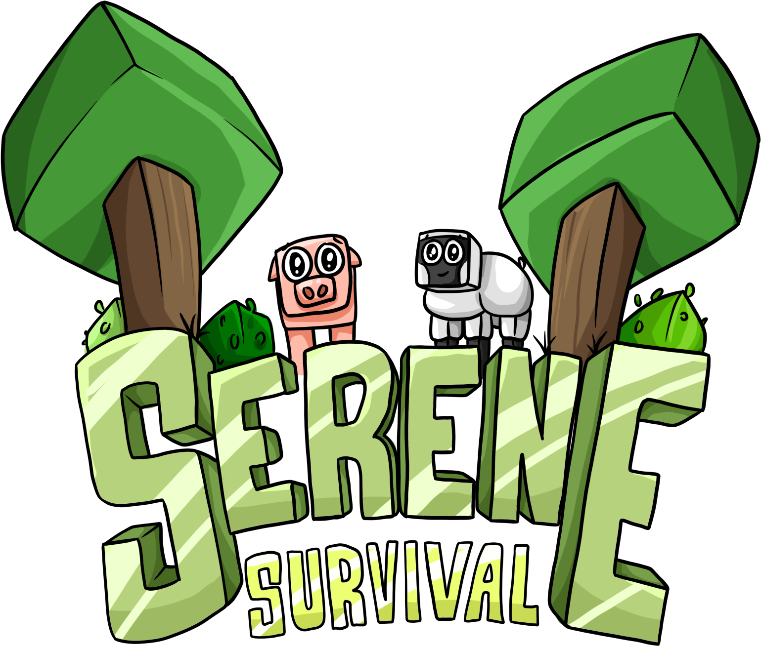 Copyright © 2019 Serene Survival Designed By Darkdzn Clipart (1600x1364), Png Download