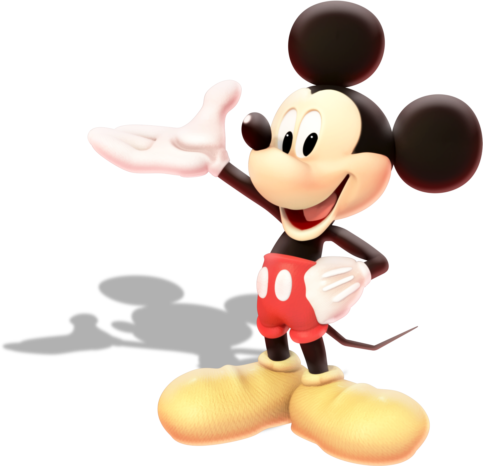 Mickey Mouse - Cartoon Clipart (1786x1642), Png Download