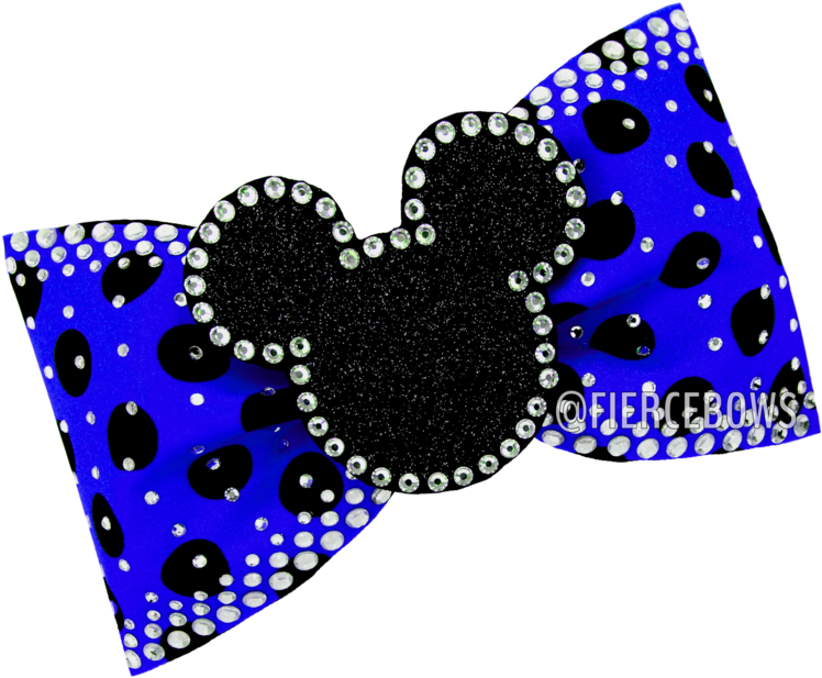Pinky Polka Dot 3d Tailless Event Bow Clipart (800x800), Png Download