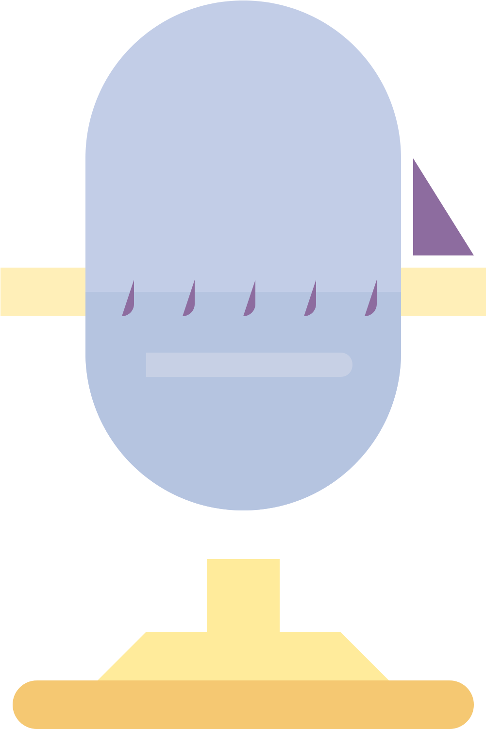 Microphone Icon - Graphic Design Clipart (1600x1600), Png Download