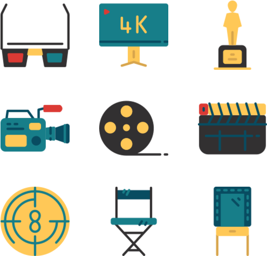 Movie Clipart (600x564), Png Download