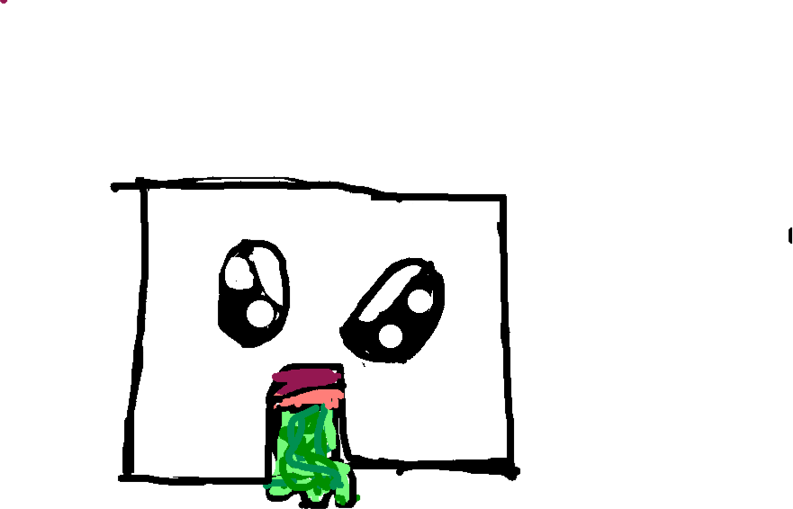 Tofu - Barfing Clipart (881x566), Png Download