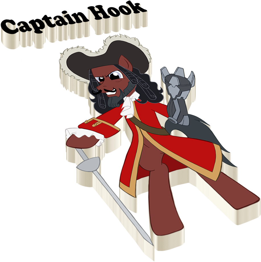 Captain Hook Png Clipart (1283x1070), Png Download