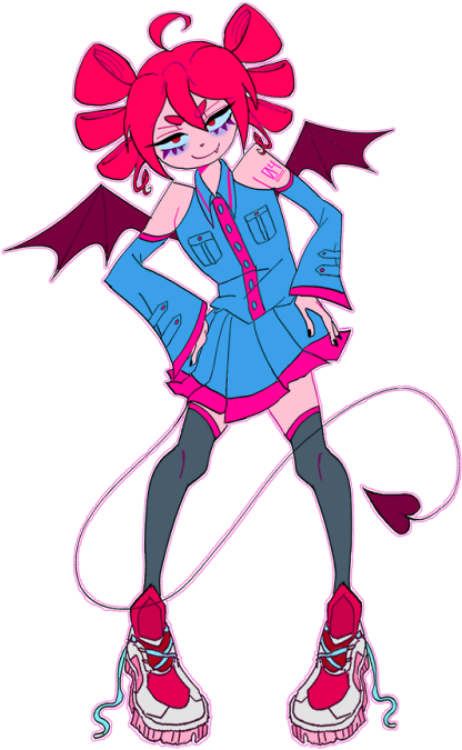 Cool Sneakers, Lady - Cartoon Clipart (500x691), Png Download