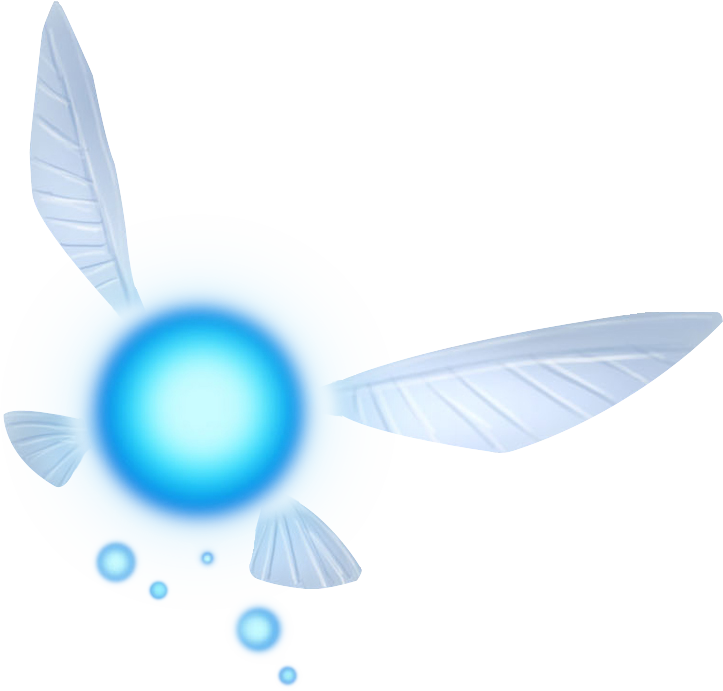 The Legend Of Zelda Clipart Fairy Navi - Navi Zelda Png Transparent Png (723x691), Png Download