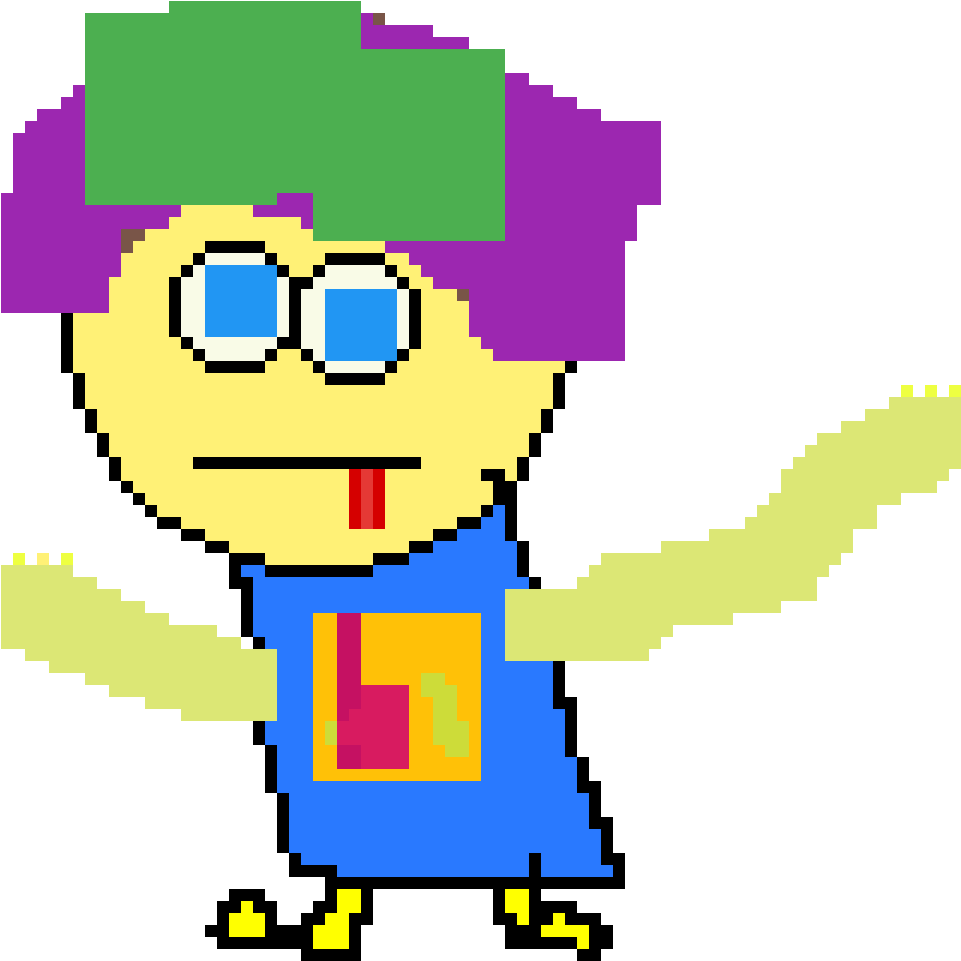 Banana With A Purple Hair - Cartoon Clipart (1200x1200), Png Download