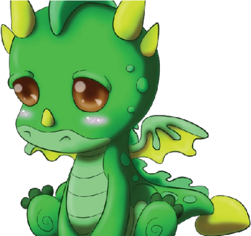 Little Dragon Clipart Transparent - Cartoon Baby Dragons - Png Download (640x480), Png Download