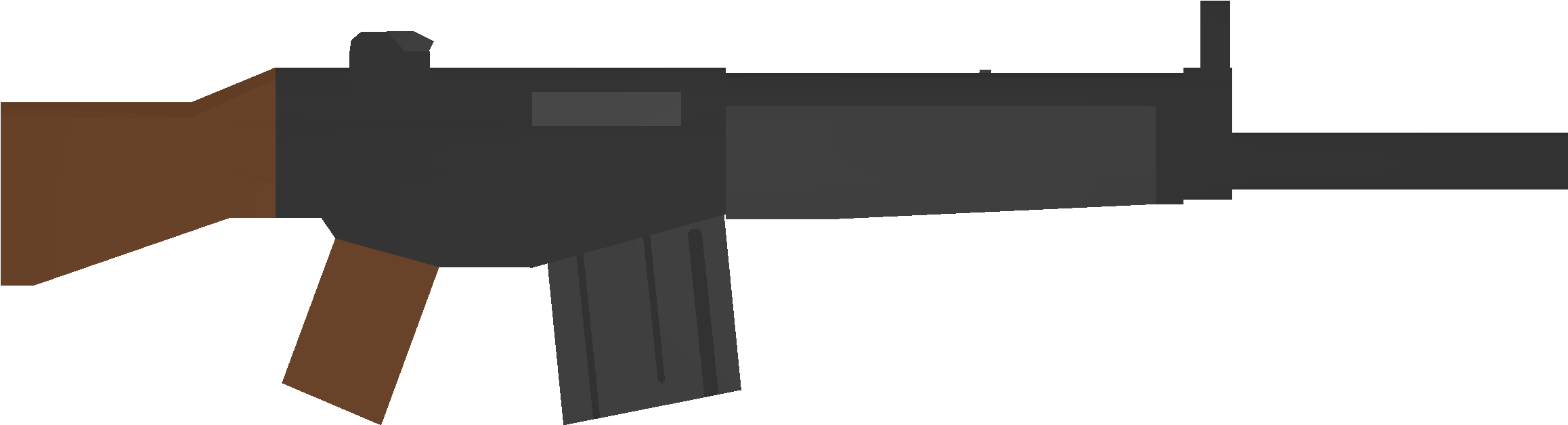 Assault Rifle Clipart (2000x800), Png Download