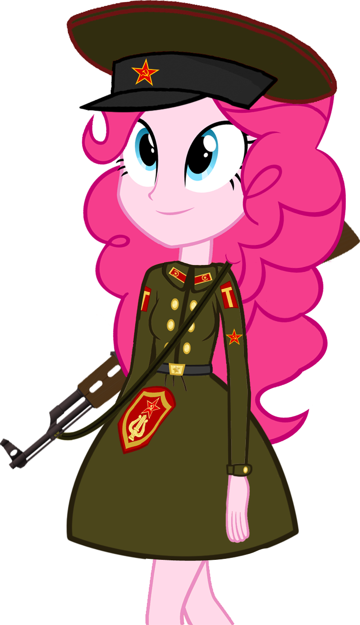 The Soviet Union Clipart Soldier - Pinkie Pie Soviet - Png Download (735x1276), Png Download