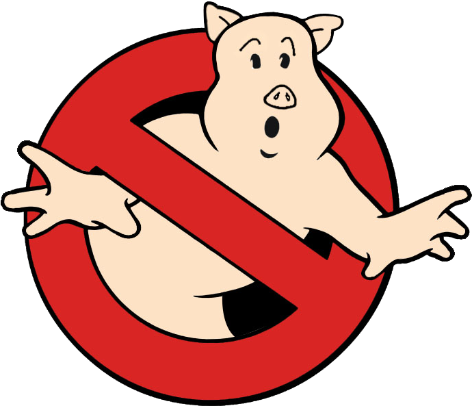 Vector - Ghost Buster Logo Png Clipart (689x605), Png Download