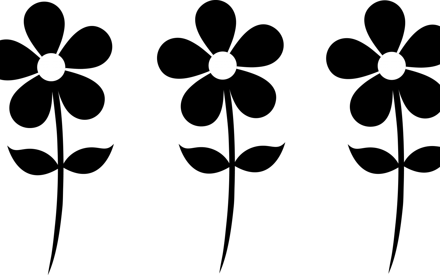 Transparent Background Flower Clipart - Png Download (1440x900), Png Download