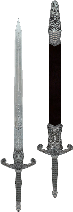 Drawn Dagger Enchanted Sword - Épée Clipart (675x900), Png Download