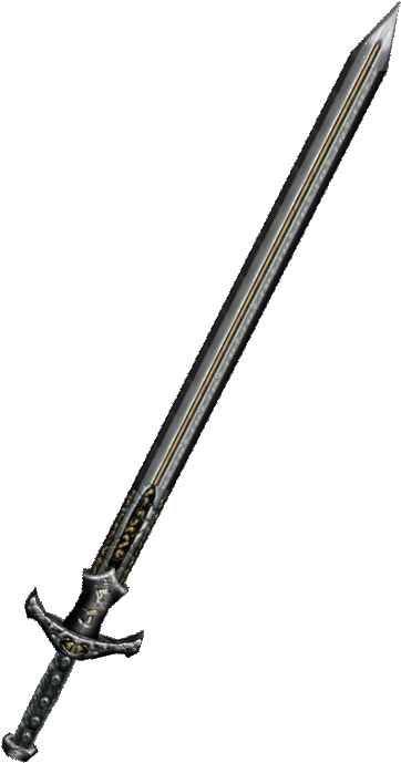 Drawn Dagger Enchanted Sword - Cabela's Predator Musky Casting Rod Clipart (550x710), Png Download