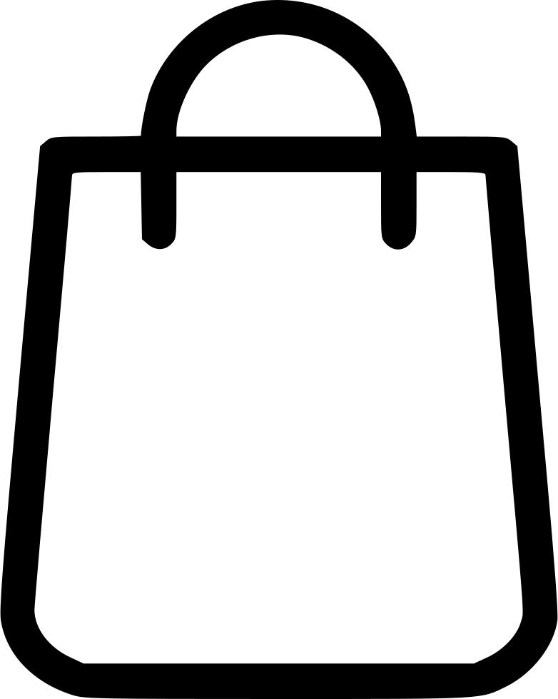 Png File - Shopping Bag Icon Png Clipart (782x980), Png Download