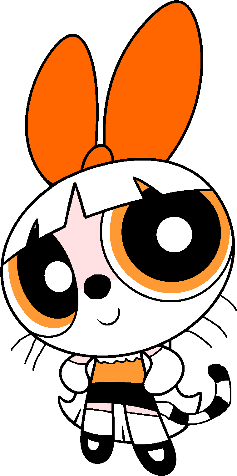 My Name Is Tangerine - Powerpuff Girls Blossom Coloring Pages Clipart (794x1560), Png Download