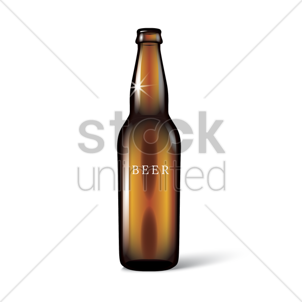 Beer Bottle Vector Png Clipart (600x600), Png Download