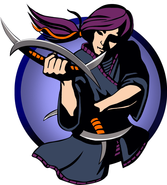 Man Crescent Knives Old Clipart (667x737), Png Download