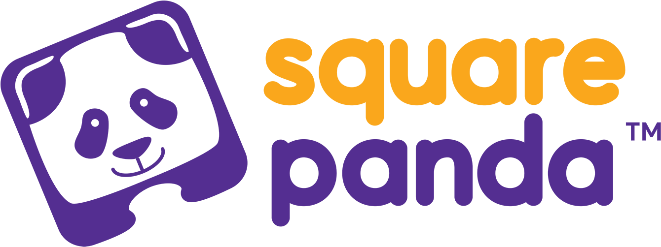 Square Panda Combines Letters With Sounds In A Tactile Clipart (1500x544), Png Download