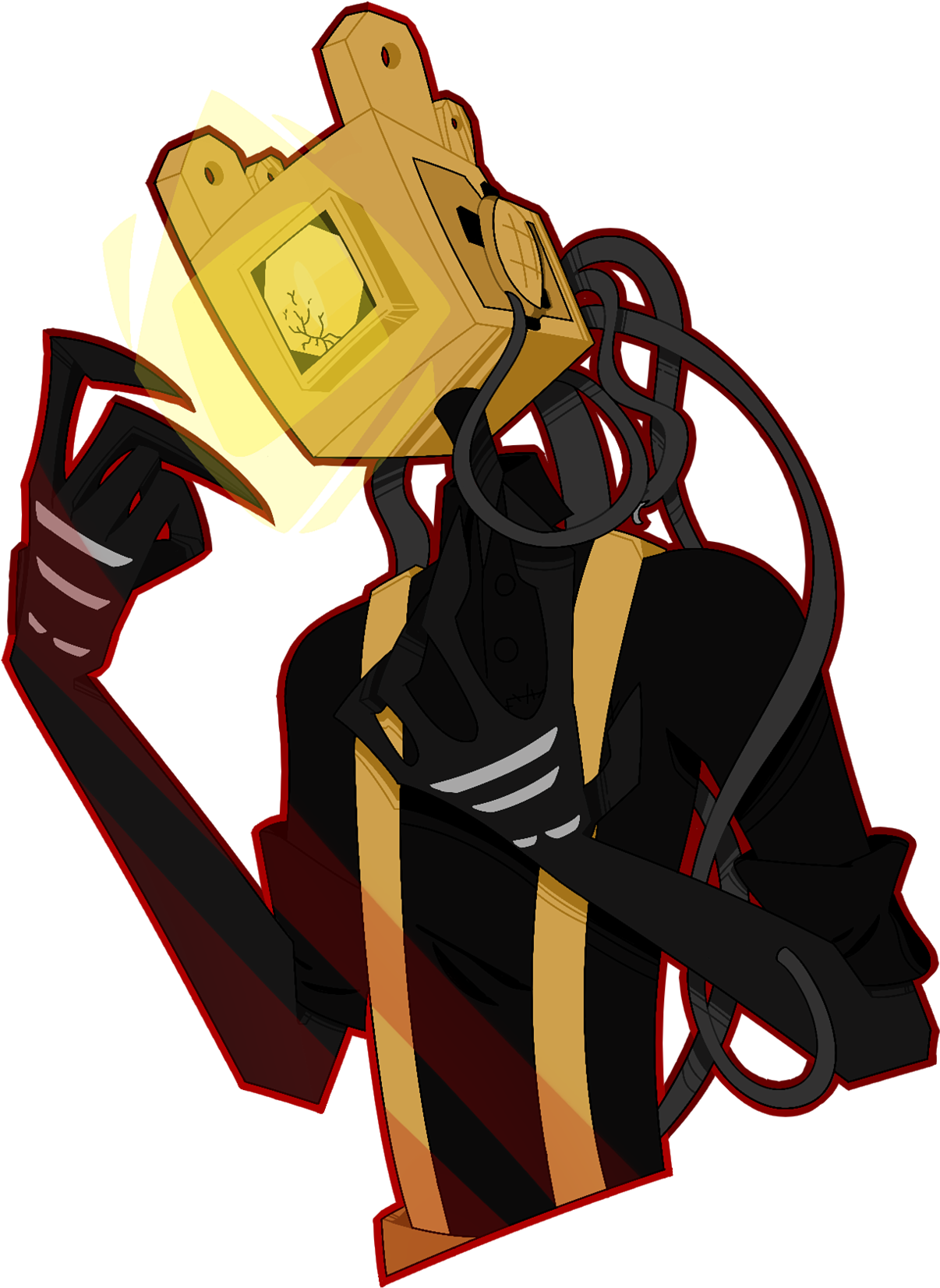 “@broken-projectionist Have Gift, You Pure Cute - Illustration Clipart (1280x1674), Png Download