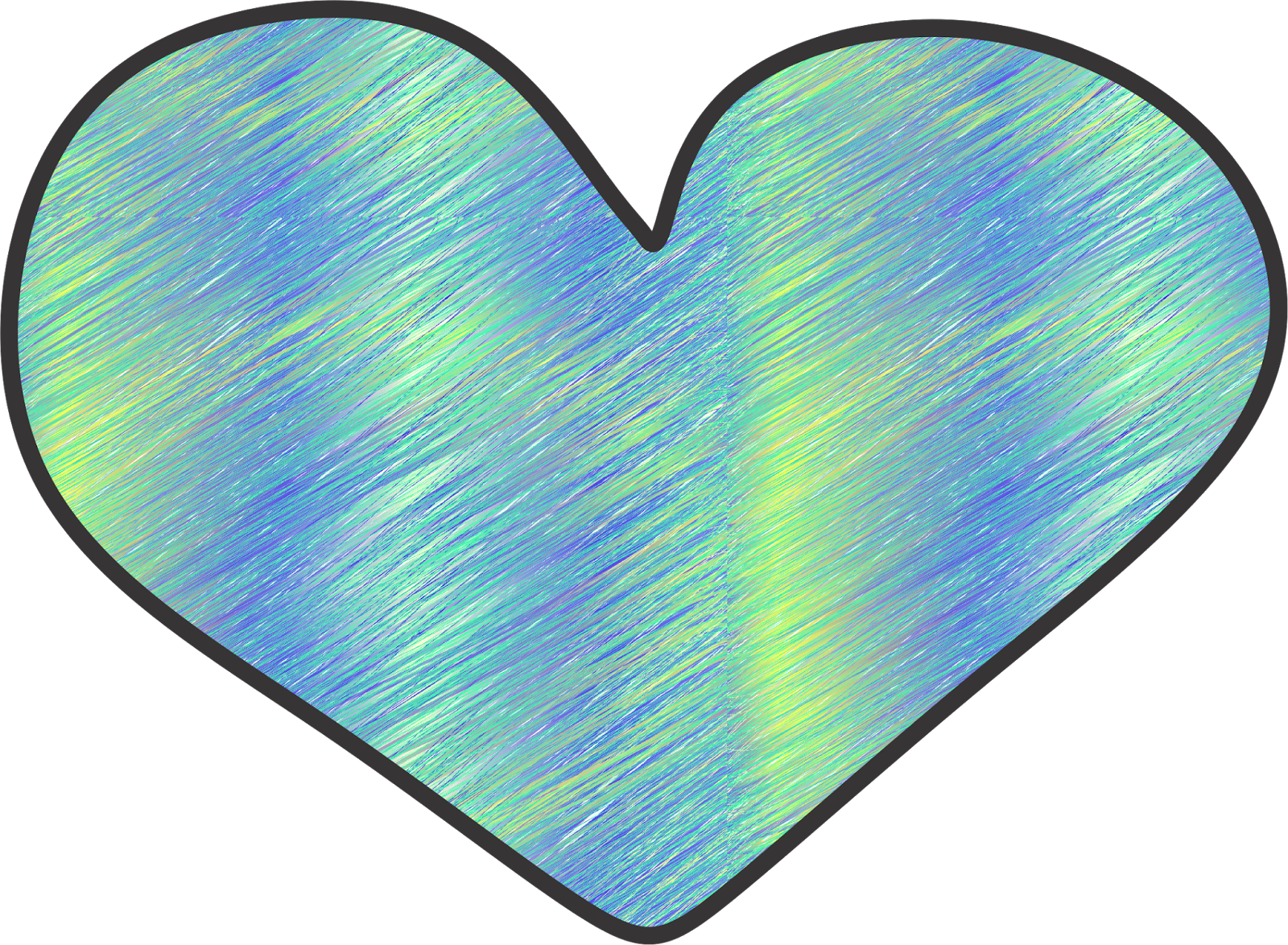 Clip Art - Valentine's Day - Heart - Png Download (1600x1174), Png Download