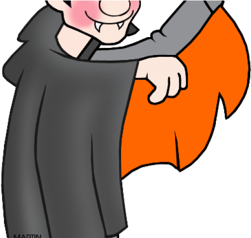 Dracula Clipart Phillip Martin - Free Halloween Clip Art - Png Download (640x480), Png Download