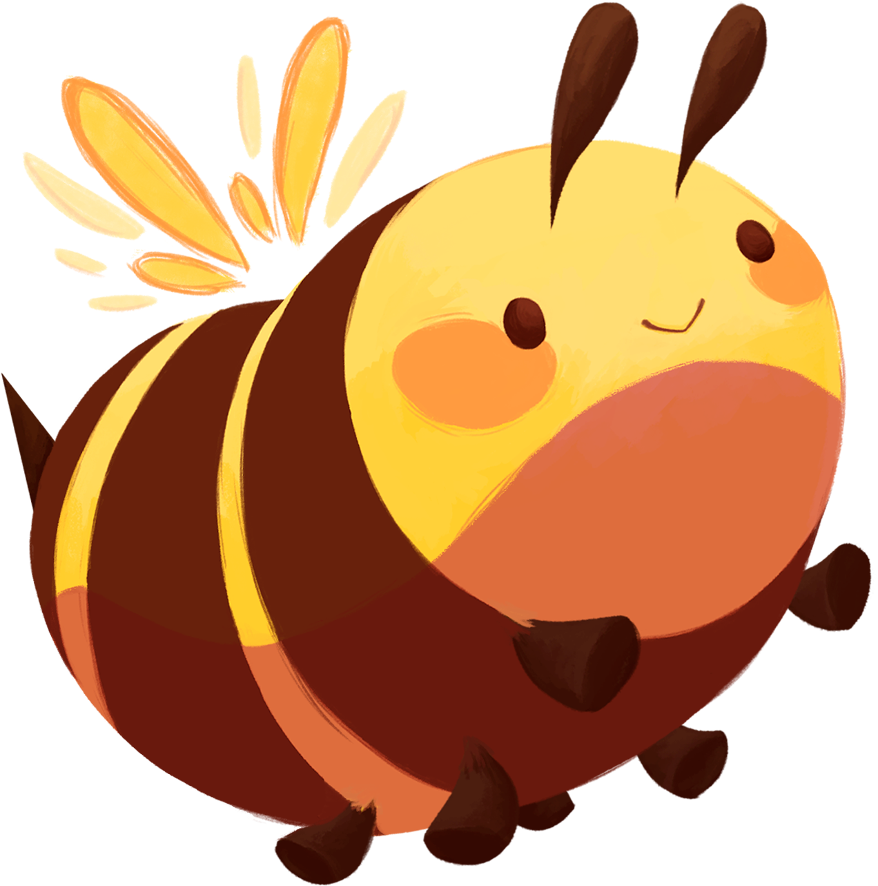 A Been - Cartoon Clipart (1500x1500), Png Download