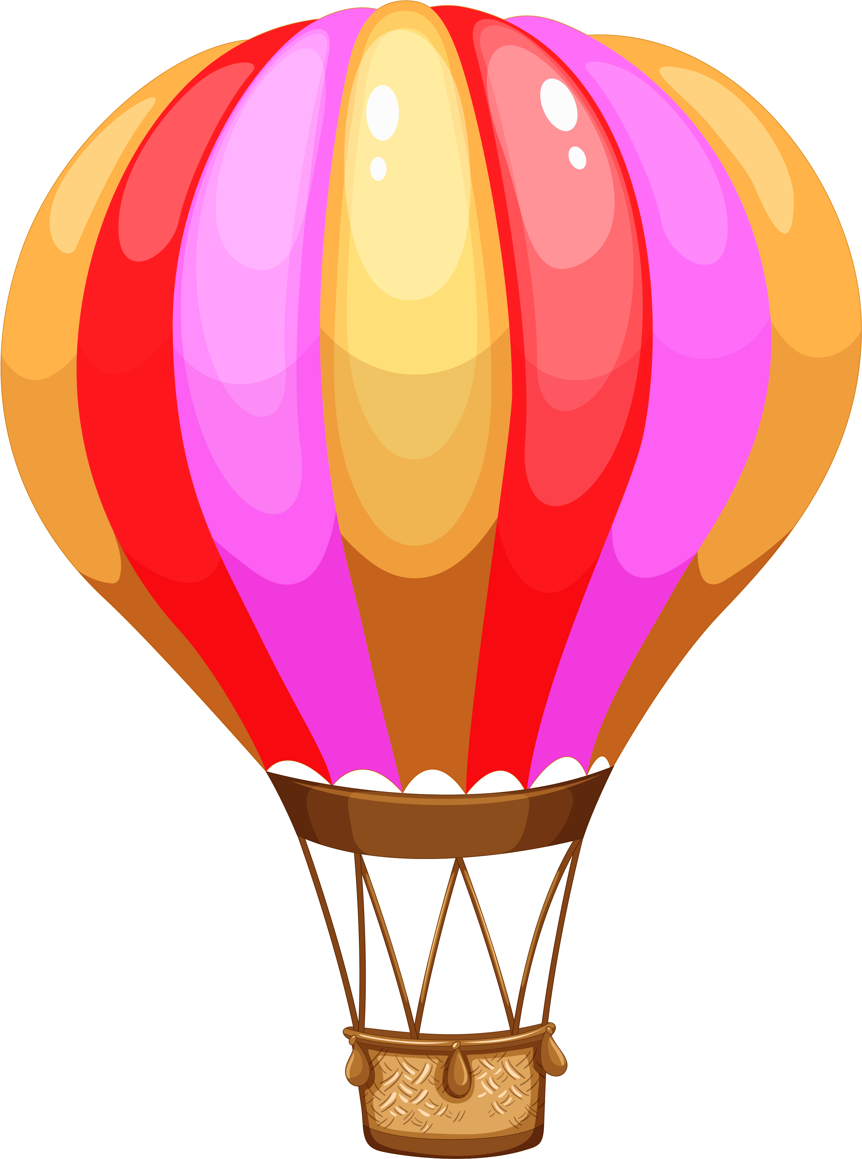 Balon Clip Art, Cake, Illustrations - Air Balloon Png Clipart Transparent Png (3155x4000), Png Download