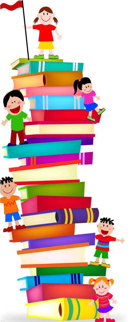 Stack Clipart Preschool Book Clip Free - Library Menu Of Services - Png Download (960x1426), Png Download