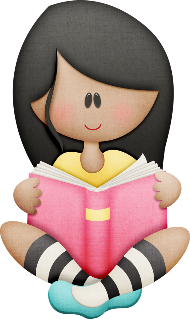 B *✿*the Book Club - Niñas Leyendo Png Clipart (611x1024), Png Download