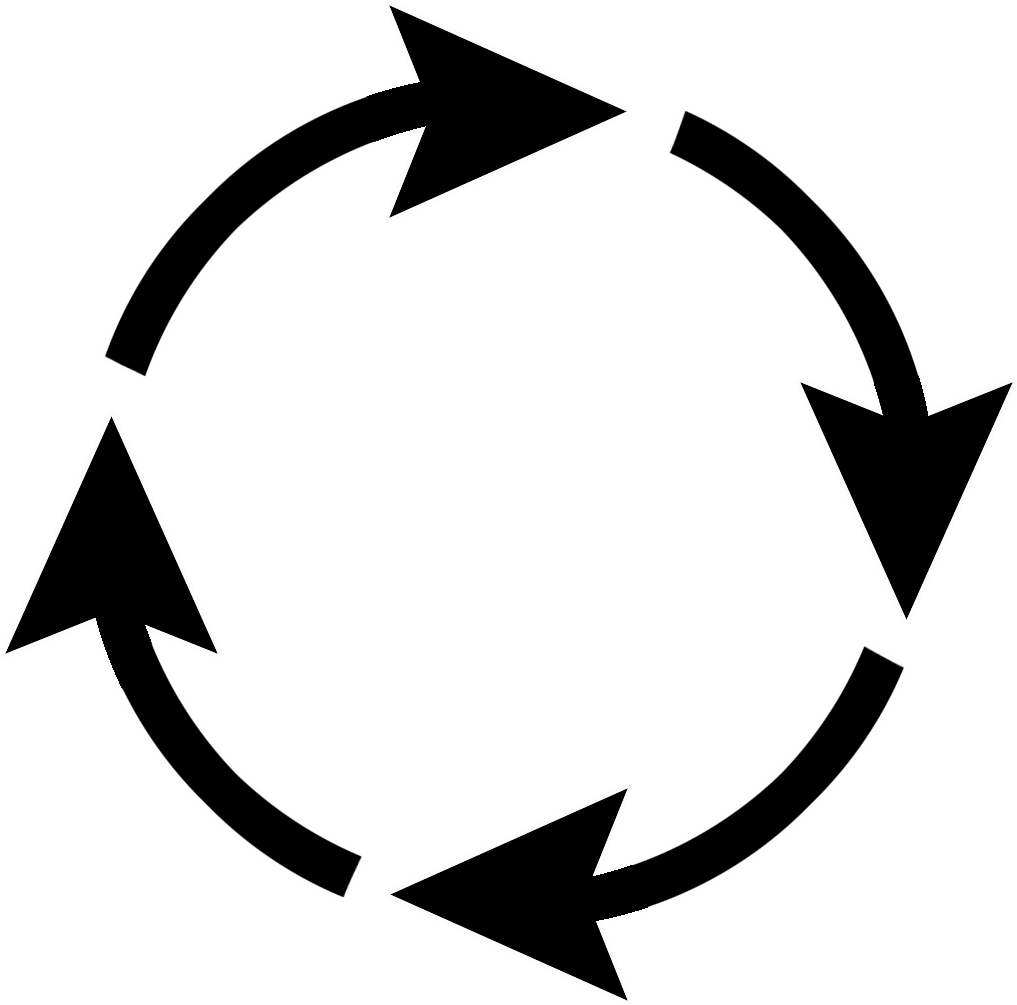Arrow Sign Circle - Arrow Circle Png Clipart (1122x1122), Png Download