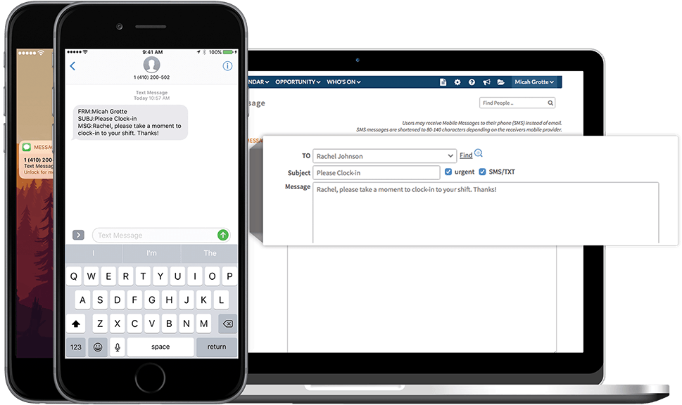 Shiftboard's Integrated Scheduling And Time And Attendance - Denver Broncos Defense Double Layered Case For Apple Clipart (980x650), Png Download