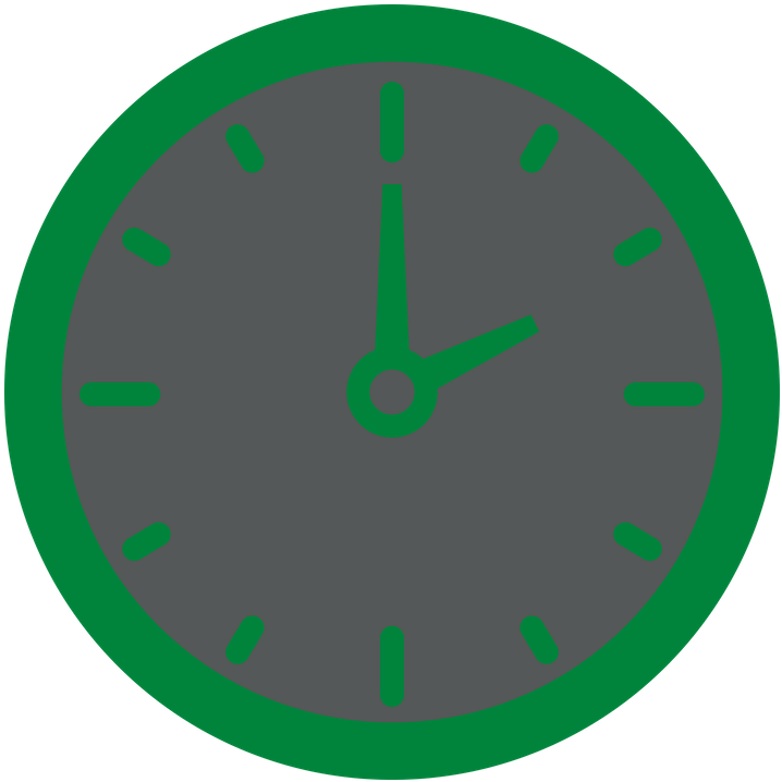 Clock Clip Art Click The Links Below For School Start - Wall Clock - Png Download (800x800), Png Download